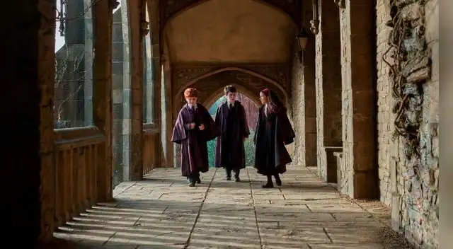 Dominic, Alastair y Arabella serán los nuevos Harry, Ron y Hermine. Foto: HBO Max Dominic, Alastair y Arabella serán los nuevos Harry, Ron y Hermine. Foto: HBO Max