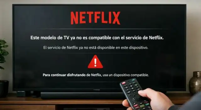 Netflix dejará de operar en estos televisores y celulares en abril de 2026.