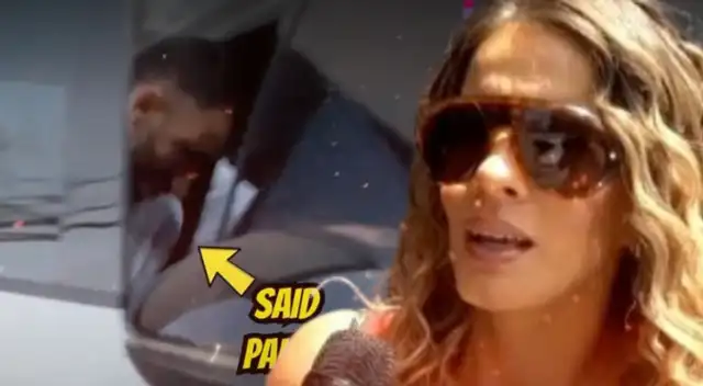 Said Palao deja en shock con su reacción tras ser captado con Alejandra Baigorria.