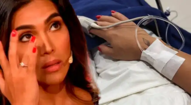 Vania Bludau se encuentra internada de emergencia por delicado estado de salud.