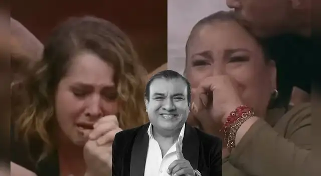 Yidda Eslava y Mónica Torres no aguantaron las lágrimas al enterarse de la noticia. Foto: composición EP/La granja vip