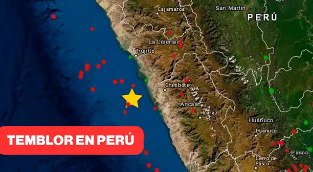 Temblor en Perú HOY, 30 de marzo de 2026: ¿A qué hora y dónde se registró el sismo?