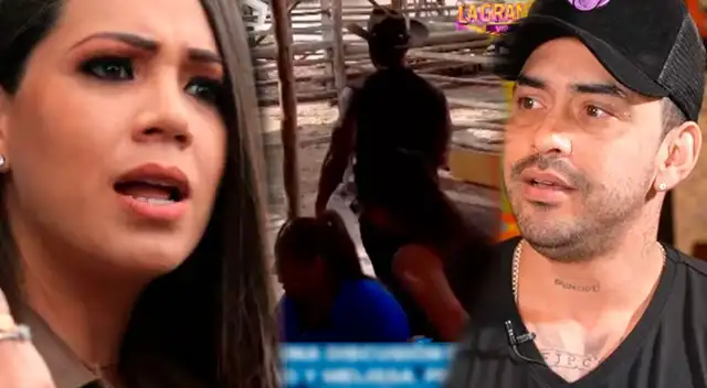 Melissa Klug y Diego Chávarri protagonizan FUERTE pelea en vivo a punto de INSULTOS.