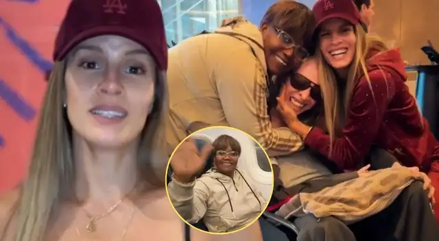 Alejandra Baigorria se emociona al revelar que le regaló viaje todo pagado a su nana.