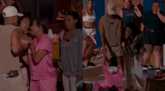 Shirley Arica y Pamela López tuvieron un fuerte enfrentamiento en el que se sumó Samahara Lobatón.