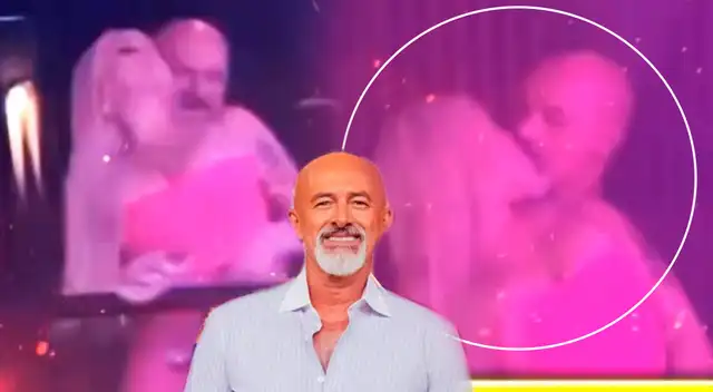 Carlos Alcántara se luce con modelo.