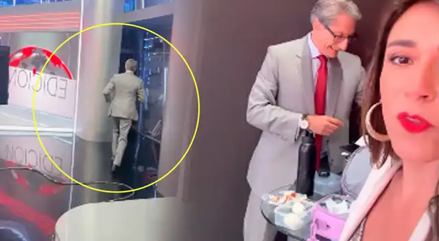 Verónica Linares expone a Federico Salazar.