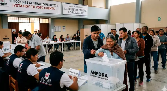 Hora confirmada que abrirán los locales de votación el domingo 12 de abril.