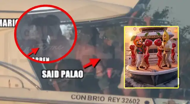 Said Palao y Mario Irivarren protagonizaron un ampay en Argentina.