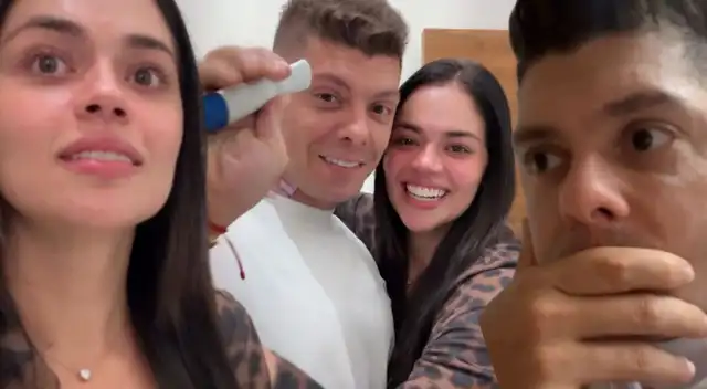 Natalia Segura e Ignacio Baladán estarían en la espera de su segundo bebé.