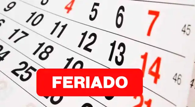 Habrá un nuevo feriado largo en Perú este mes: estos son los trabajadores beneficiados.