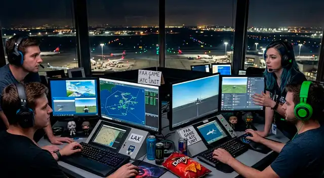 FAA está buscando gamers para convertirlos en controladores aéreos.