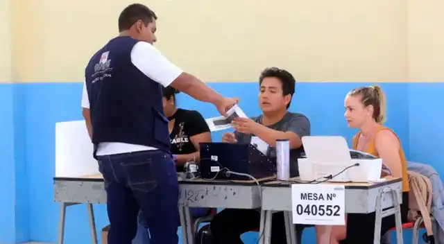 ONPE CONFIRMA que el 81.33% de mesas de votación están instaladas a nivel nacional.