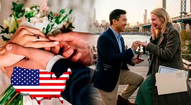 Esto es lo que DEBES SABER antes de casarte en EE.UU. si tienes una visa de turista.