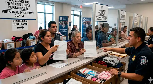 Así puedes recuperar las pertenencias si tu familiar fue detenido por el ICE. Así puedes recuperar las pertenencias si tu familiar fue detenido por el ICE.