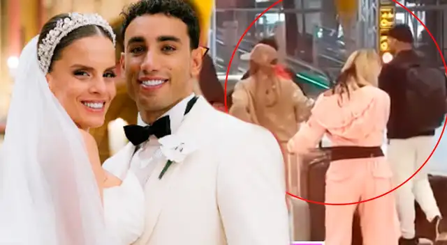 Alejandra Baigorria se luce junto a Said Palao.