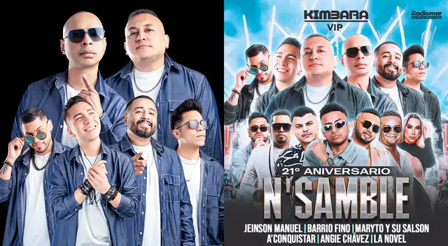 N' Samble celebra su 21º aniversario