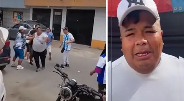 Mayimbú pierde el control: cómico ambulante desata violenta pelea en plena calle y tuvo que ser separado