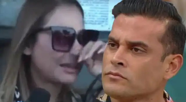 Melanie Martínez llora molesta por nueva denuncia de Christian Domínguez.