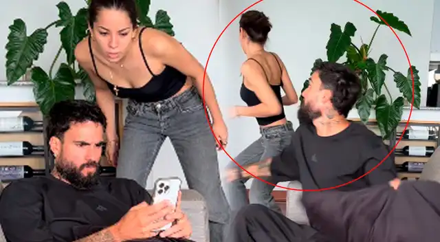 Gino Assereto y su hija graban peculiar video.