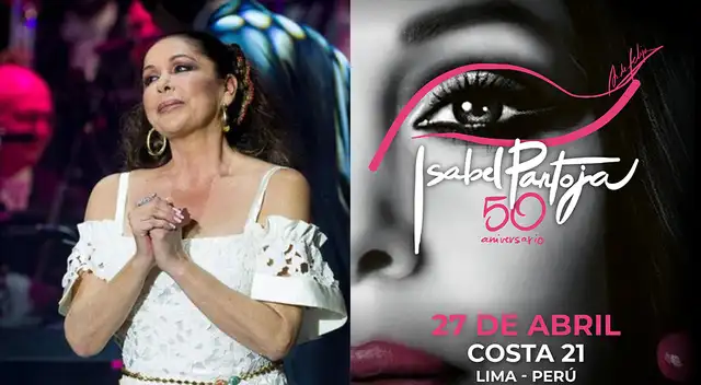Isabel Pantoja llega a Lima para concierto