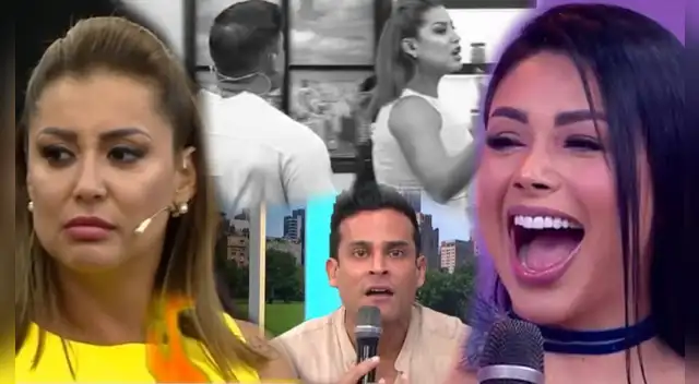 Karla Tarazona no aguanta al escuchar que Christian Domínguez volvería con Pamela