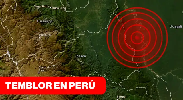 Temblor en Perú, HOY domingo 26 de abril del 2026.