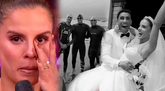 Said Palao cumple su PRIMER AÑO de casado con Alejandra Baigorria tras ampay y lo 'CELEBRARÁ' con sus amigos: "Su respectivo chapuzón"