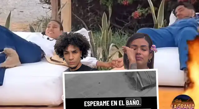 ¡Traición! Samahara Lobatón y Pablo Heredia son expuestos llamándose ‘MI AMOR’ y acordando IMPENSADO encuentro en el baño