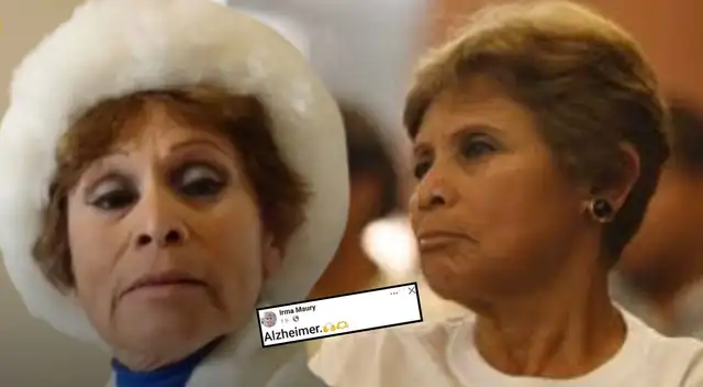 Irma Maury revela su estado de salud tras publicar 'Alzheimer'.