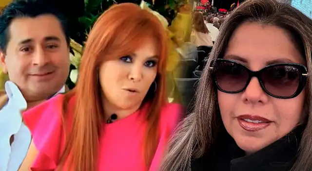 Magaly Medina aparece junto a la exesposa de Alfredo Zambrano.