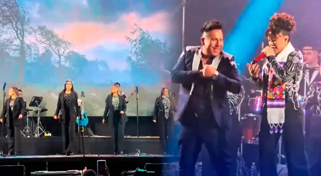 Cantantes de Corazón Serrano lucen sus nuevos vestuarios.