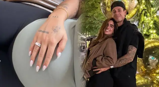 Hugo García le da EL ANILLO a Isabella Ladera a poco de dar a luz y ella se EMOCIONA: "Mi niño..."