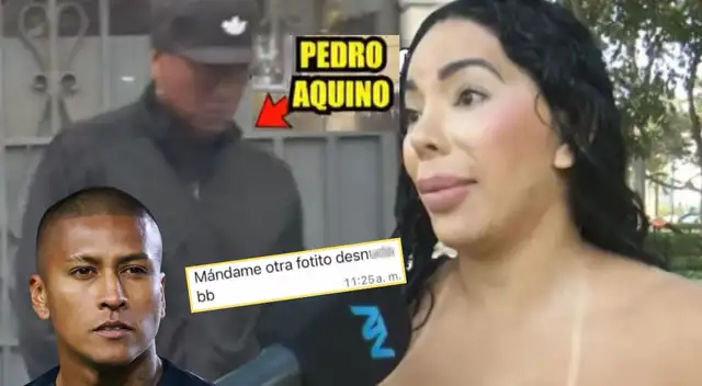 Pedro Aquino es infiel a su esposa, modelo lo expone con chats comprometedores.