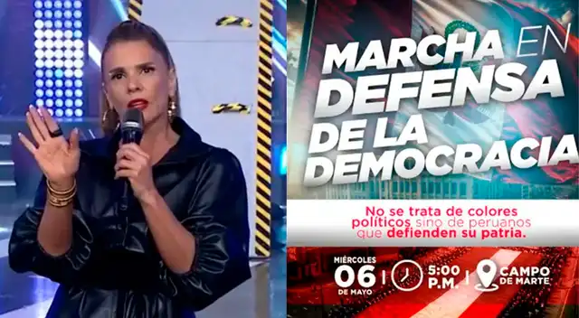 Johanna San Miguel llama a sus seguidores a salir a las calles por presunto fraude electoral.