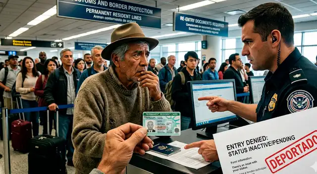 Errores que podrían hacerte PERDER la residencia permanente tras viajar fuera de EE.UU.