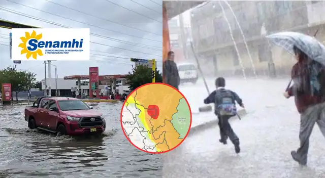 Estas regiones quedarán afectadas hasta este lunes 11 de mayo por lluvias moderadas a extremas , según senamhi.