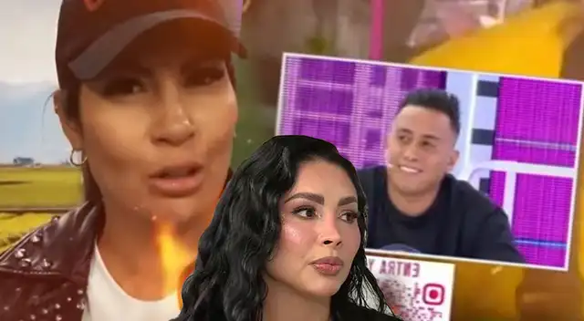 ¿No la olvida? Christian Cueva tiene IMPENSADO gesto EN VIVO al ver video de Pamela López hablando de él