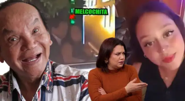 Melcochita se luce con joven de 22 años.