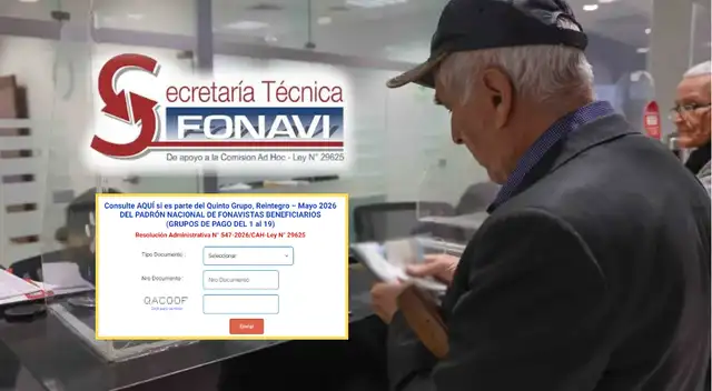 Consulta del Reintegro 5 del Fonavi: cómo saber con tu DNI si cobrarás en el Banco de la Nación.