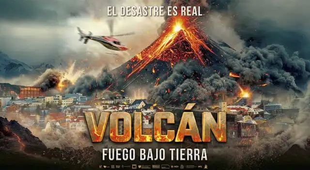 Volcán: fuego bajo tierra (The Fires) llega a los cines del país el 14 de mayo.