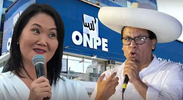 ONPE al 100%: resultados revelan pase oficial de Roberto Sánchez y Keiko Fujimori a segunda vuelta.
