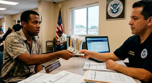 Uscis IMPONE PAGO de US$100 a migrantes en EE.UU.