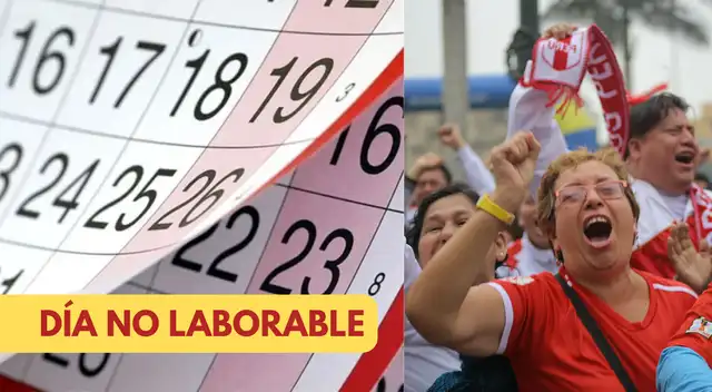 Ciudadanos gozarán del día no laborable 27 de julio durante Fiestas Patrias 2026.