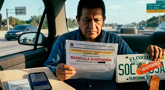 Florida suspenderá licencia de personas que no renueven este certificado. Florida suspenderá licencia de personas que no renueven este certificado.
