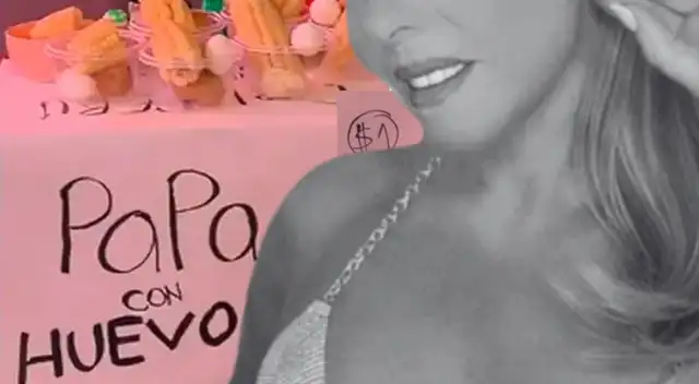 Conductora deja la tv para vender papa con huevo en Estados Unidos.