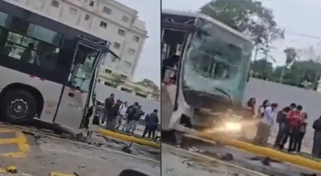 URGENTE | Triple choque en el Metropolitano: accidente cerca a la estación Angamos deja múltiples heridos. URGENTE | Triple choque en el Metropolitano: accidente cerca a la estación Angamos deja múltiples heridos.
