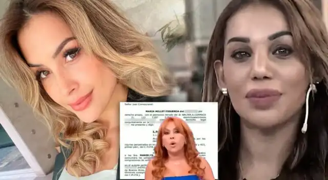 Milett Figueroa demanda a Mimi Alvarado y Magaly Medina la destruye.