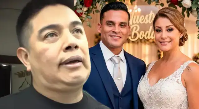 Leonard León se pronuncia sobre la boda de Christian Domínguez y Karla Tarazona.
