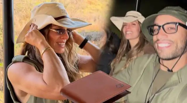 ¡IMPENSADO! Revelan identidad de persona que pagó todo el LUJOSO VIAJE de Alejandra Baigorria, Said Palao y su hija a África